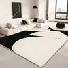 Alfombra Transfronteriza Jit, Estilo Moderno Simple, Cojín de Sofá de Terciopelo de Cristal para Sala de Estar, Alfombra de Piso Suave para Dormitorio de Área Grande Resistente a Manchas