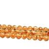 Mingdu Crystal Citrino Natural Pirámide Cuentas Sueltas Cristal Amarillo Natural Torre Pulsera Tesoro Tazón Pulsera Montaña de Mil Capas