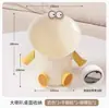 Papelera de Oficina de Dibujos Animados con Cepillo de Limpieza Escritorio Mesa de Comedor Dormitorio Cama Hogar Dormitorio Caja de Almacenamiento de Basura