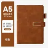 Cuaderno A5 con Hebilla Magnética Personalizable con Impresión de Logo, Diario de Alto Valor, Planificador de Oficina, Cuaderno de Estudio