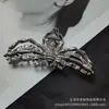 Presilha de Cabelo Grande de Aranha para Halloween, Presilha Grande de Tubarão de Metal, Grampo de Cabelo Versátil e Estiloso para a Parte de Trás da Cabeça, Acessório de Cabelo