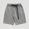 2023 Verão Novo Shorts Casuais Calças de Cinco Pontos Soltos Simples Shorts Multicoloridos para Homens e Mulheres com Cinto