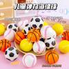 Bola de Espuma Sólida para Crianças Bola Quicante Bola de Basquete Bola de Futebol Brinquedo Bola Alívio de Estresse Bola Quicante Atacado