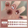 Unhas Portáteis Mais Vendidas, Unhas Médias e Curtas, Unhas de Manicure Estampadas, Unhas Portáteis, High-End, Podem Ser Projetadas de Acordo com Desenhos e Amostras