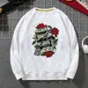 Moletom de Fã de Banda Post-Hardcore Camisa Esportiva Estampa Tendência Hip-Hop Masculino Moletom com Gola de Marinheiro Masculino