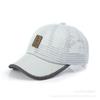 Boné de Baseball de Malha Masculino de Verão Leve Respirável Protetor Solar Chapéu de Pesca Toldo Solar para Exterior Chapéu de Sol para Crianças