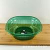 Lavabo transparente de PET, lavabo de plástico para niños, lavabo para dormitorio, lavadero de verduras, lavabo de regalo de tamaño pequeño.