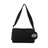Bolsa de Mano Cuadrada Pequeña Estilo Nuevo Verano 2025 Japonesa y Coreana Ligera de un Solo Hombro Cruzada para Mujer Nylon Versátil Bolsa Madre-Hija