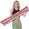 Toalla Deportiva Transfronteriza Personalizada Secado Rápido Absorbente Toalla de Maratón Fitness Yoga Natación Tejido de Punto por Cadena 400 GSM