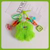 Llavero con colgante de peluche estilo Ins, diseño creativo y lindo de monstruo, ideal como regalo para pareja.
