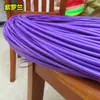 Mimbre de plástico tejido PE/PVC tira plana redonda material de reparación para cesta colgante de ratán material de tejido para cesta de almacenamiento de mesa de té para silla