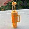Estuche Protector de Silicona para Labial Transfronterizo, Estuche Creativo de Silicona de Grado Alimenticio para Labial, Estuche Protector Portátil Anticaídas