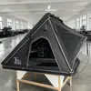 Tienda de Techo para Coche de Aleación, Tienda Exterior Hidráulica Totalmente Automática para Coche, Tienda Triángulo de Malla de Cáscara Dura para Viajes en Coche