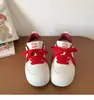 Zapatillas de suela gruesa color blanco lechoso para niña, lindas y peculiares, nuevos mocasines de nicho para estudiante Otoño 2026, zapatillas deportivas versátiles