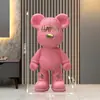 Novo Cofre de Porquinho Desenho Animado Urso Violento Grande Tendência de Chão para a Sala de Estar ao Lado do Gabinete da TV, com Acabamento de Couro de Alta Qualidade