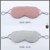 Máscara de Dormir para Olhos de Seda Dupla Face para Homens Mulheres Adultos Estudantes Bloqueio de Luz Alívio da Fadiga Compressa Quente Morna Fria Alívio da Insônia