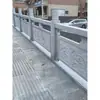 Corrimão de Escultura em Pedra de Granito Ponte de Alívio Canal de Rio Guarda-corpo de Pedra Paisagem de Jardim Corrimão de Pedra Esculpido à Mão Personalizável