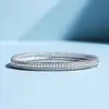 Pulsera de Diamantes de Círculo Completo con Borde de Perlas de Alta Gama Fanjia para Mujer, Pulsera Versátil de Lujo Ligero con Borde de Bolas Color Dorado Champaña Cielo Estrellado para Mujer