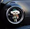 Sudadera Transfronteriza de Comercio Exterior Diseño de Gato Clip de Ventilación Terminado Decoración para Coche Fragancia Linda Acrílico Decoración Impermeable