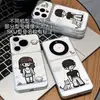 Funda de Teléfono Graffiti Girl Compatible con iPhone 16 Pro Max Funda de Teléfono Apple 17 Galvanizada Cambio Instantáneo Protección de Carcasa Blanda