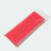 Pajitas Finas Desechables de Papel Coloridas para Té de Leche Jugos Bebidas Ecológicas Pajitas de Papel Color Sólido Biodegradables Impresión y Procesamiento
