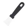 Pá de limpeza para cozinha aço inoxidável pá para fumaça de óleo pá para descongelar geladeira raspador de manchas de óleo pá manual para coifa de cozinha