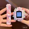 Aplicável à Pulseira do Relógio Huawei Phone Watch 5X/4PRO/5PRO/3PRO/4X/5 Pulseira de Relógio Tecida Magnética Vibrante de Desenho Animado