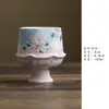 Tetera de Cerámica Miyan Pintada a Mano con Flores de Cerezo y Conejo Lindo, Gaiwan, Taza de Té, Taza de Té Estilo Fresco Pequeño, Taza de Café, Colección de Juego de Té Kung Fu