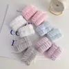 Muñequera para Lavado Facial, Diadema de Felpa Absorbente, Toalla de Mano de Doble Propósito Anti-Humedad, Cuerda para el Cabello, Diadema Especial para Lavar