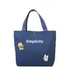Bolsa Pequena de Lona Personalizada para Mulheres, Bolsa de Almoço Fofa, Sacola de Compras, Nova Bolsa de Mão da Moda, Doce Bolsa para Celular para Mulheres