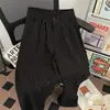 Pantalones de Lujo Ligero, Caída Suelta, Estilo Maduro, Moda Versátil de Pierna Ancha, Nuevos Pantalones Casual Relajados para el Trabajo