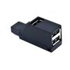 Estação de Docking 3 em 1 Hub USB 3.0 Dock de Expansão de 3 Portas Hub Divisor de Alta Velocidade Adaptador Externo Multi-Porta para Laptop