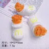 Brinquedo de Comida Simulada Batatas Fritas DIY Cola de Creme Capa de Celular Grampo de Cabelo Elástico de Cabelo Sapato de Madeira Decoração Pingente Criativo Ornamento de Resina