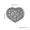 Nueva Serie Océano Molde de Silicona para Uñas con Forma de Corazón Pez Dorado Concha Caballito de Mar Molde de Tallado 3D DIY Venta al por Mayor
