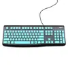 Aplicable a la película protectora de teclado de silicona transparente a prueba de polvo Logitech Logitech MK120 para computadora de escritorio K120