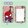 Homem-Aranha Cartoon bonito Bus Card Capa protetora Cartão de refeição do estudante Controle de acesso do campus Subway Door Card Cover Meal Card