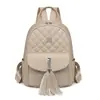 Mochila Estilo Novo 2026 para Mulheres, Bolsa Feminina Pu Versão Coreana, Bolsa Feminina Casual da Moda, Mochila Escolar Simples e Versátil