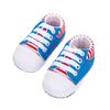 Zapatos casuales para bebé, de lona sintética, antideslizantes, con suela suave, transpirables y resistentes al desgaste, de 0 a 18 meses.