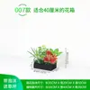Paisagismo com Plantas Verdes, Jardineiras, Floreiras, Arranjos de Plantas Artificiais, Decorações de Divisórias, Decoração de Jardineira para Loja de Chá com Leite Restaurante