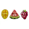 Botones de frutas lindos de dibujos animados de mango, sandía y uva para accesorios de costura DIY hechos a mano, decoraciones para ropa de muñecas y accesorios