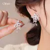 Pendientes de Estrella de Circonita Super Brillantes de Moda Aguja de Plata, Pendientes Versátiles Elegantes para el Día a Día del Commuter, Pendientes de Lujo Ligero de Alta Gama para Mujer