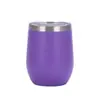 Taza de huevo de 12 oz transfronteriza con tapa, aislamiento en frío por vacío de doble pared, taza de huevo de acero inoxidable 304, taza de agua creativa en forma de U