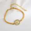 Acessórios transfronteiriços moda europeia e americana strass 12 constelações pulseira ouro prata tornozeleira constelação corrente plana joias femininas atacado