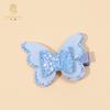 Joyería Europea y Americana Nueva Transfronteriza para Niños Lindo Moño Pin Lateral Pinza de Mariposa Antiguo Retro Pinza para Flequillo de Niñas