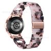 Adecuado para Samsung Watch6/7 Correa de Reloj de Resina Galaxy de Liberación Rápida Cabeza Correa de Reloj Acrílica Transparente