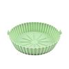 Molde de Silicona para Hornear para Freidora de Aire, Plato de Silicona para el Hogar, Molde Redondo para Hornear, Olla para Hornear, Cojín para Olla para Freír con Aire, Almohadilla de Silicona