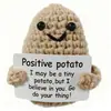 Serie de Tarjetas de Verduras y Frutas Muñeca Joyería Tejida de Lana Hecha a Mano Ornamentos Energía Positiva Pepino Papa Transfronteriza Popular