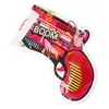 Pistola de Fuegos Artificiales Inflable Automática Accesorios de Ambiente para Cumpleaños de Niños Ceremonia de Graduación Boda Manual Fiesta Tubo de Fuegos Artificiales Festivo