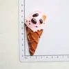 Nuevos Accesorios de Resina de Helado DIY Pegamento de Crema Funda para Teléfono Móvil Imán para Refrigerador Llavero Colgante Material