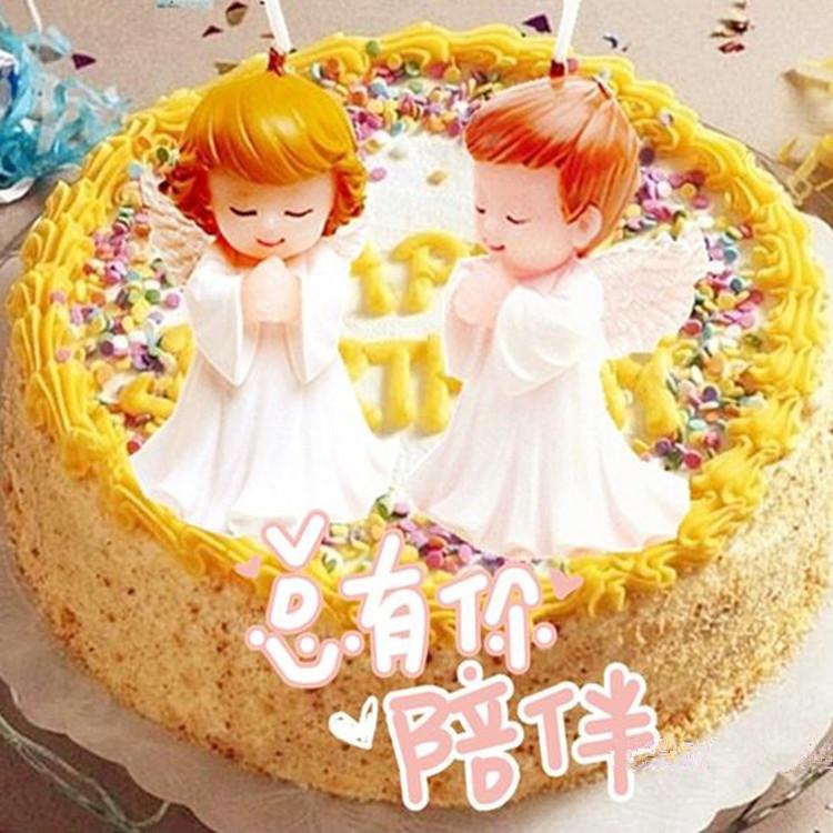 实物 天使蛋糕主